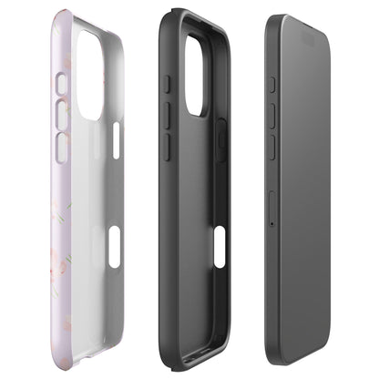Lavender Blush Floral Tough Case for iPhone