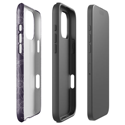 Purple Daisies Tough Case for iPhone