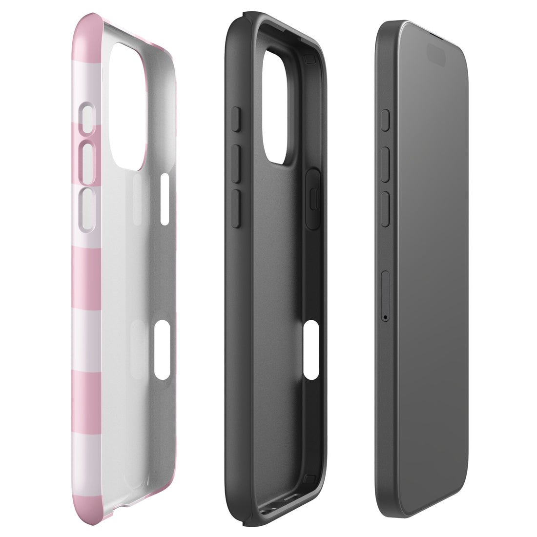 Pink Checkerboard Tough Case for iPhone