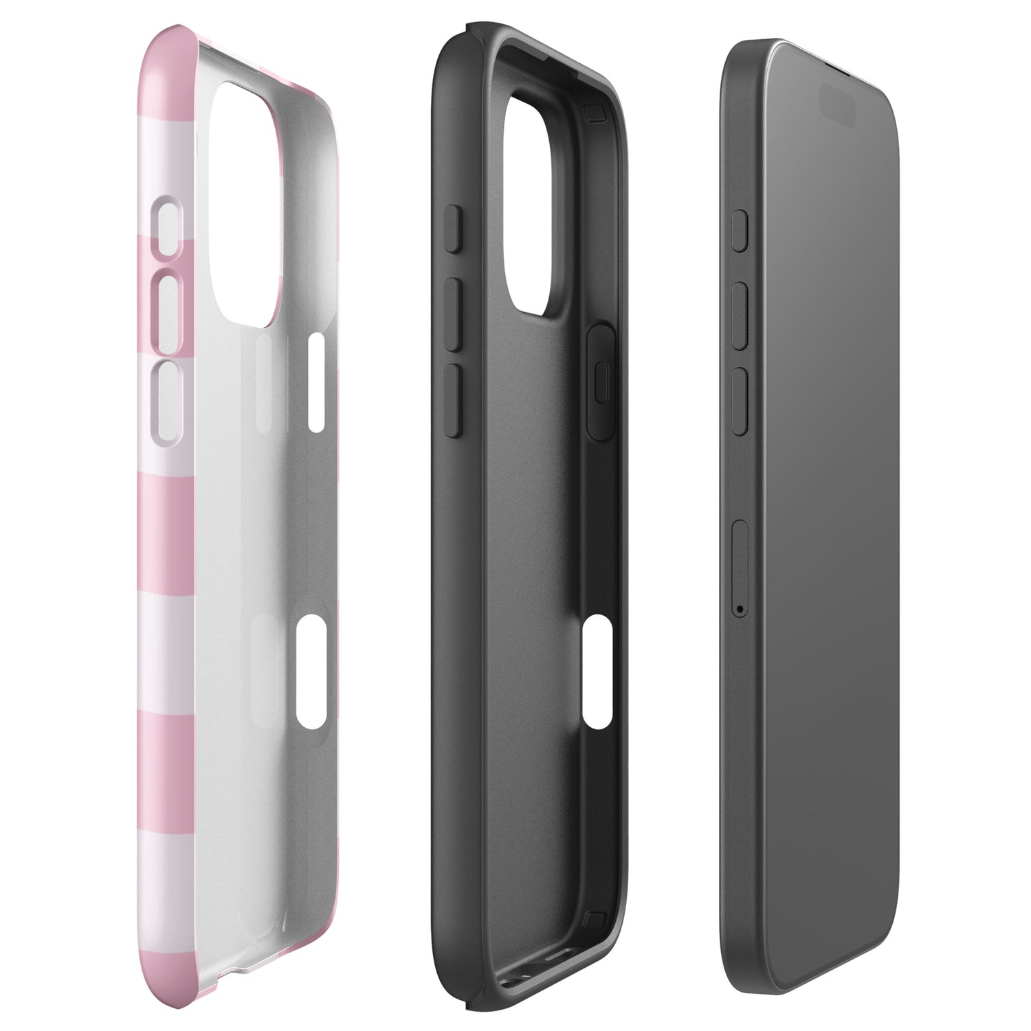 Pink Checkerboard Tough Case for iPhone