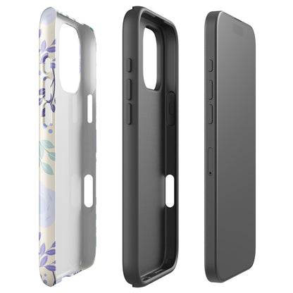 Heart Balloon Floral Tough Case for iPhone