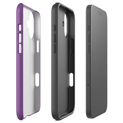 Violet Rainbow Polka Dot Tough Case for iPhone