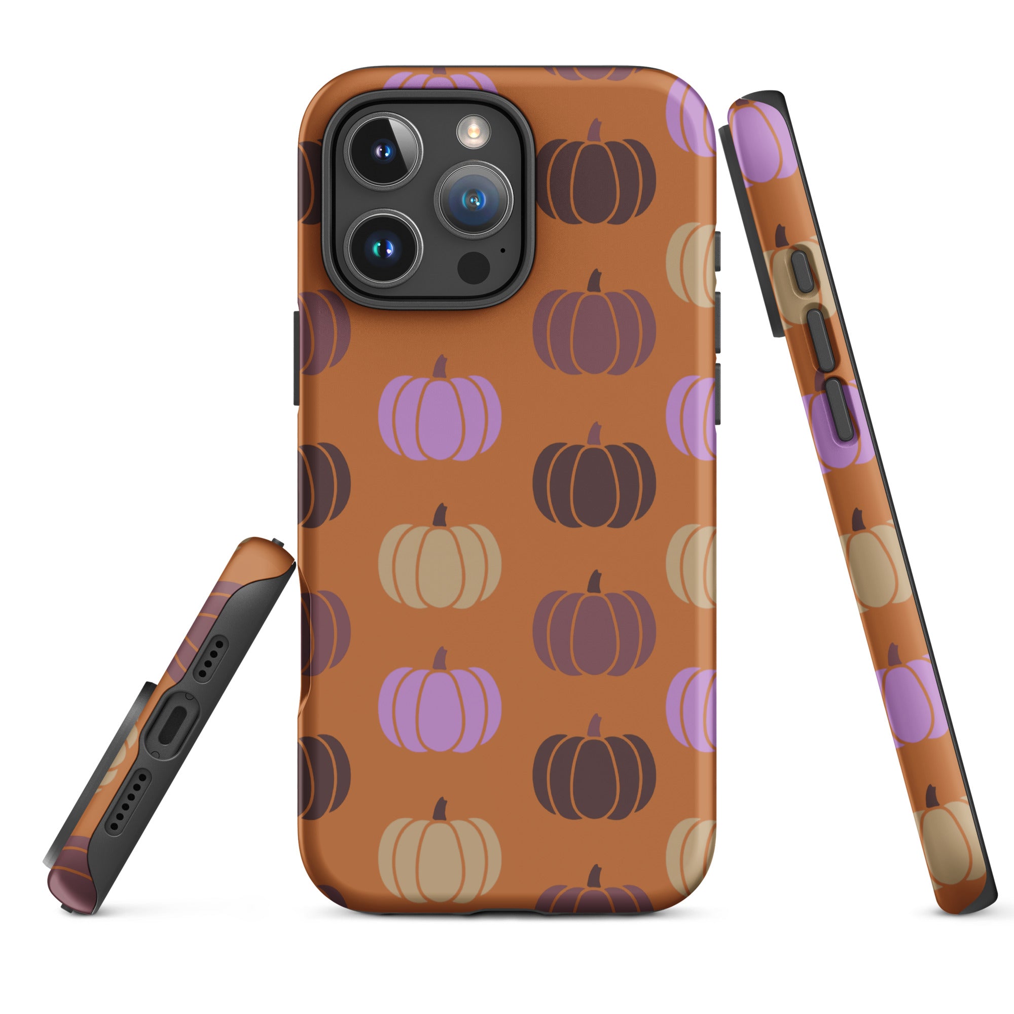Pumpkin Pattern Tough Case for iPhone
