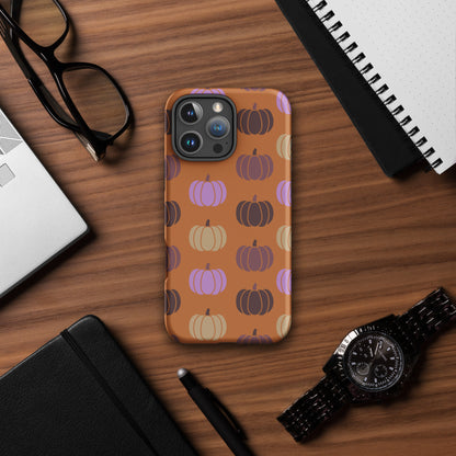 Pumpkin Pattern Tough Case for iPhone