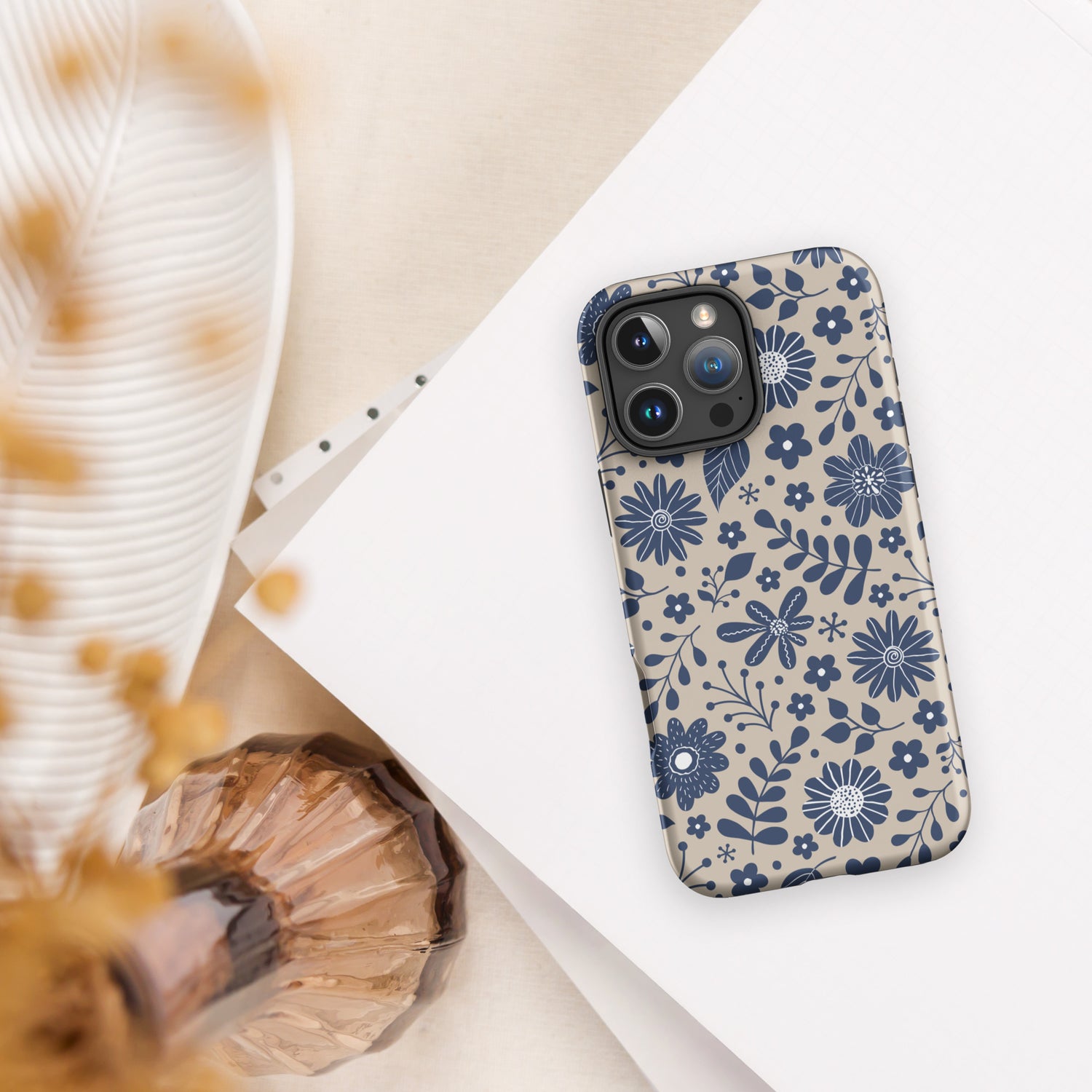 Neutral Botanical iPhone Case Neutral Botanical iPhone Case