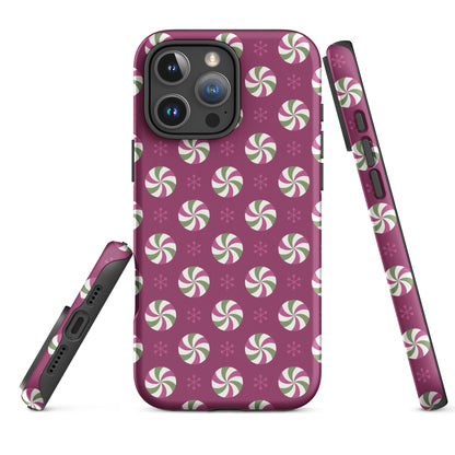 Berry Peppermint Tough Case for iPhone