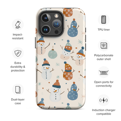 Snow Day Charm Tough Case for iPhone