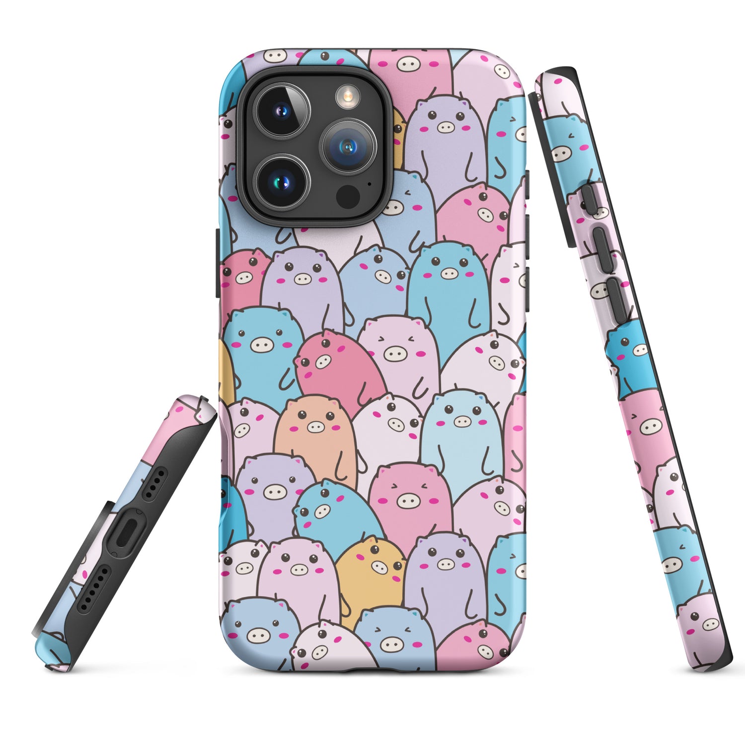 Cute Piggy Tough Case for iPhone