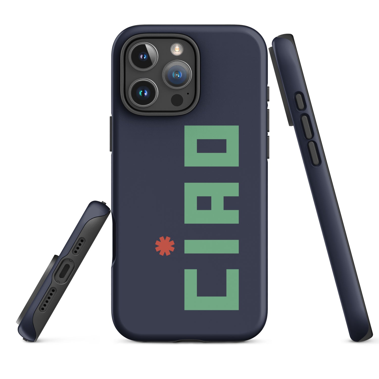 Midnight Navy CIAO Tough Case for iPhone