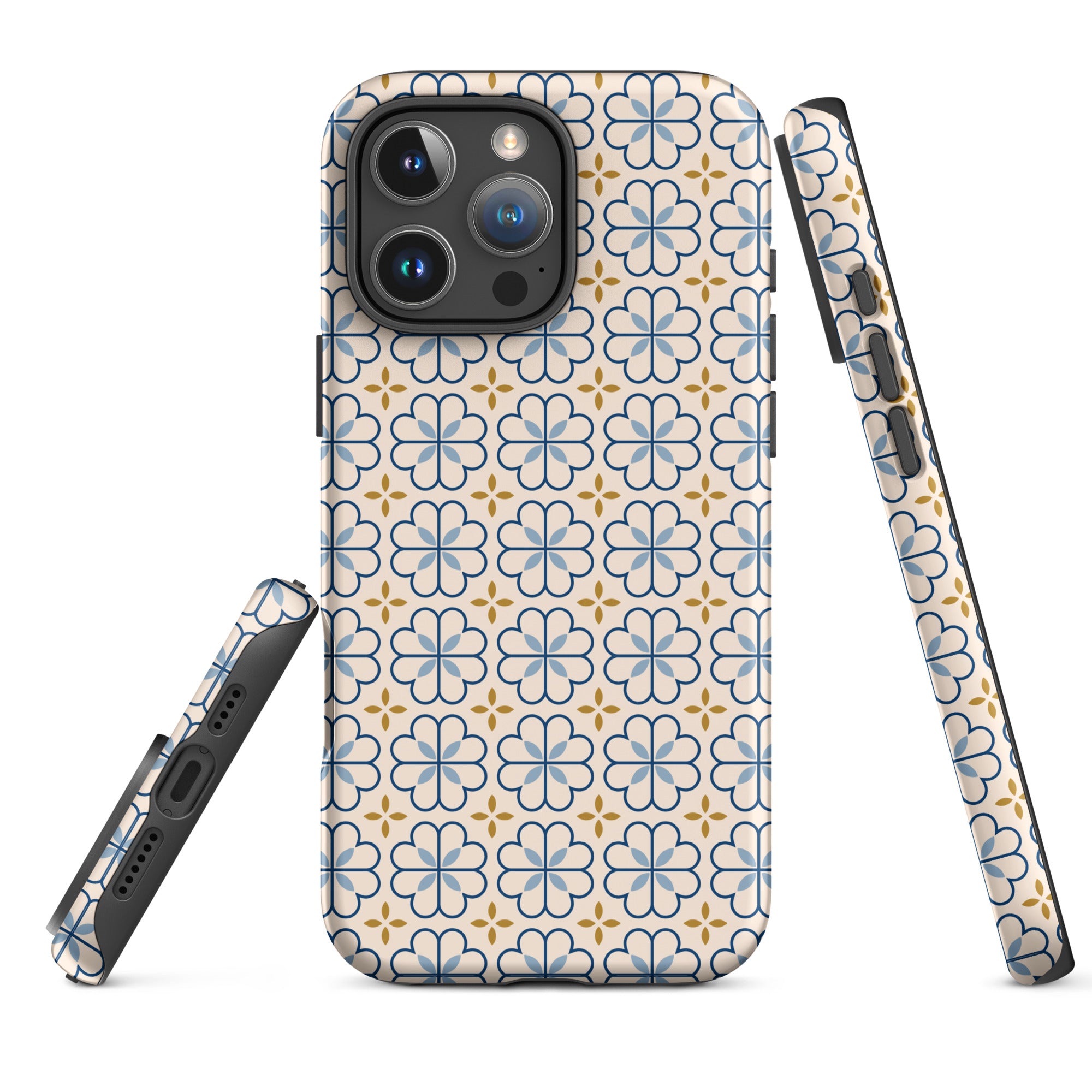 Mediterranean Tile Tough Case for iPhone