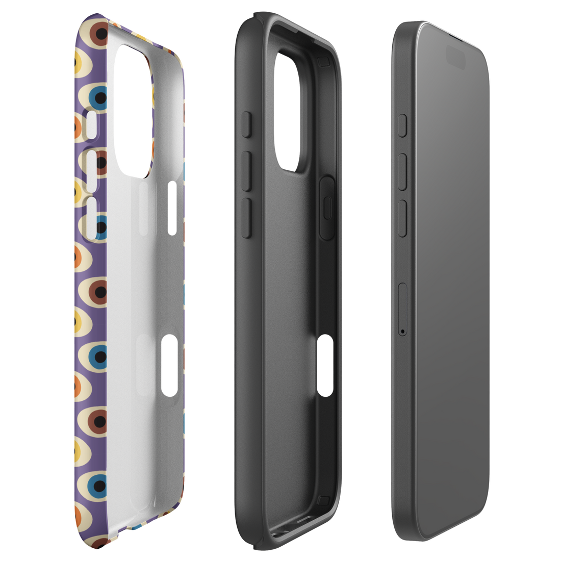 Retro Evil Eye Tough Case for iPhone