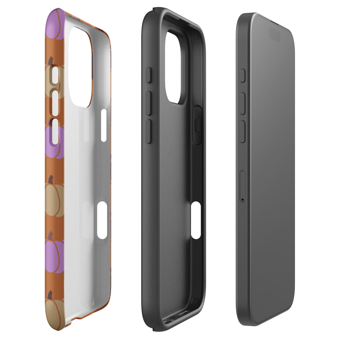 Pumpkin Pattern Tough Case for iPhone