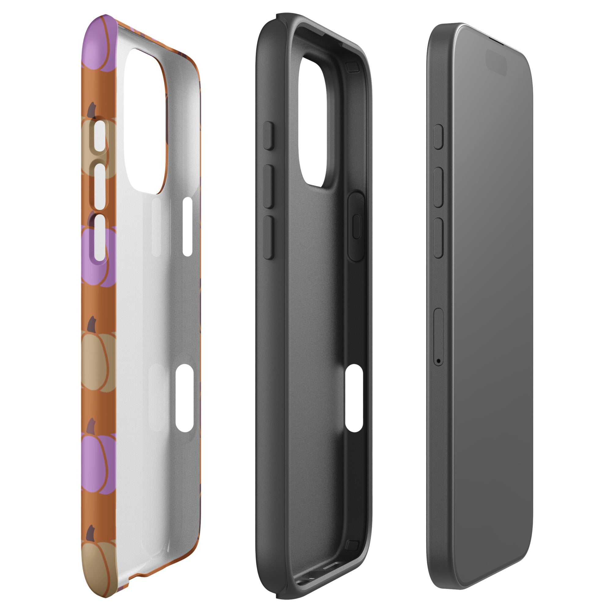 Pumpkin Pattern Tough Case for iPhone