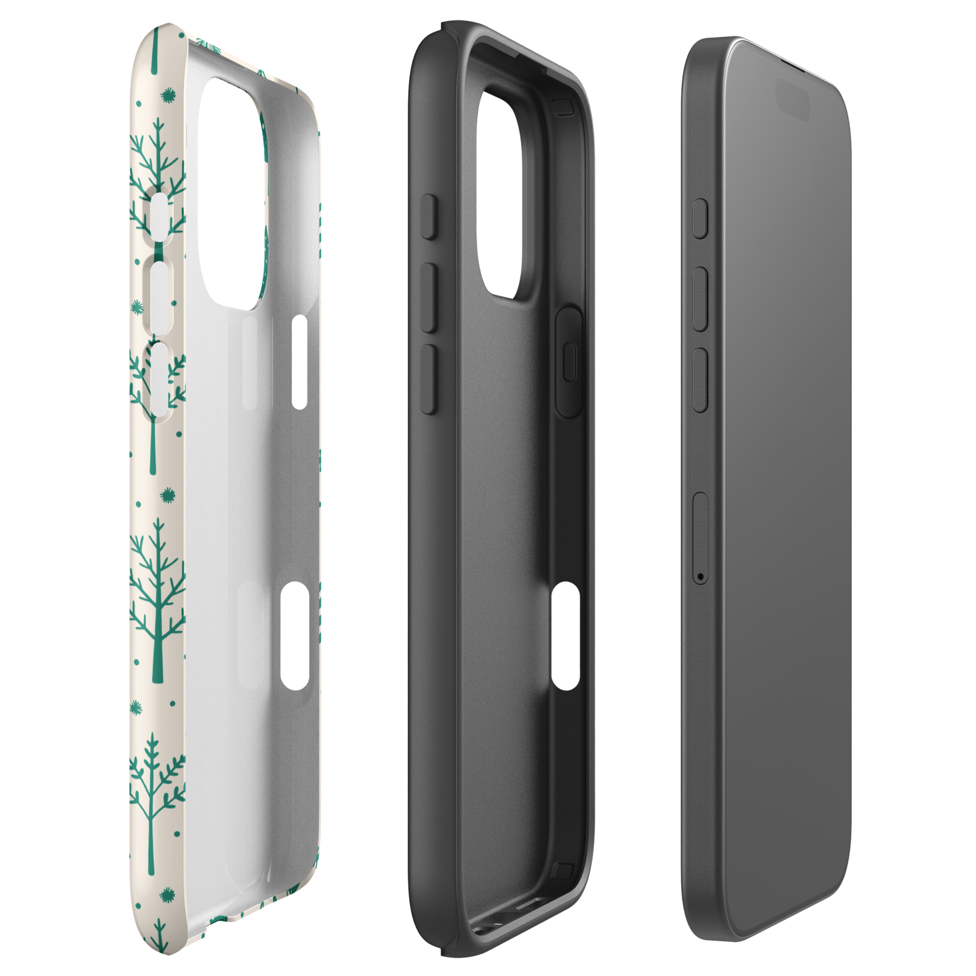 Evergreen Forest Tough Case for iPhone