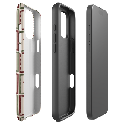 Holiday Patchwork Tough Case for iPhone