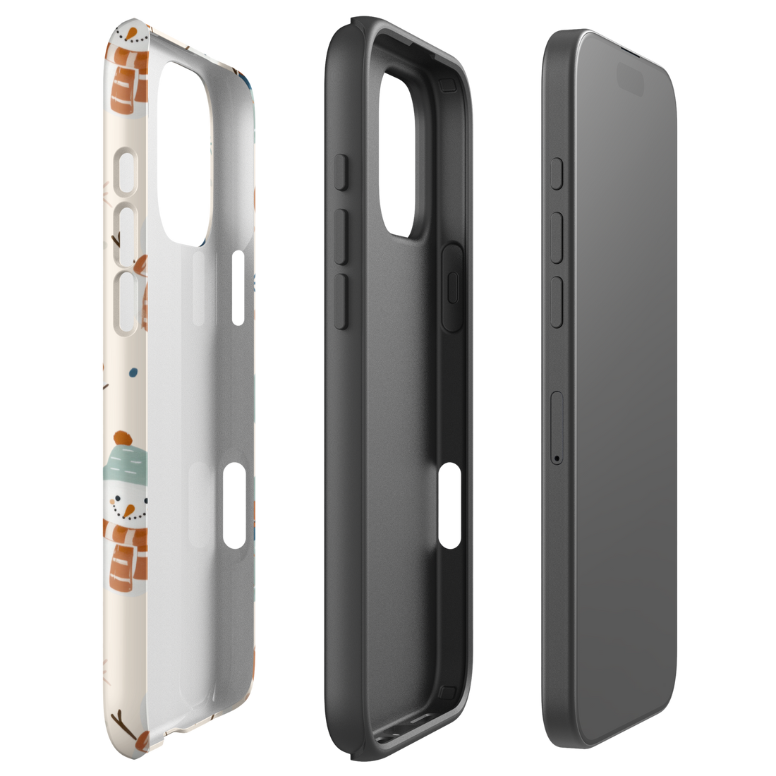 Snow Day Charm Tough Case for iPhone