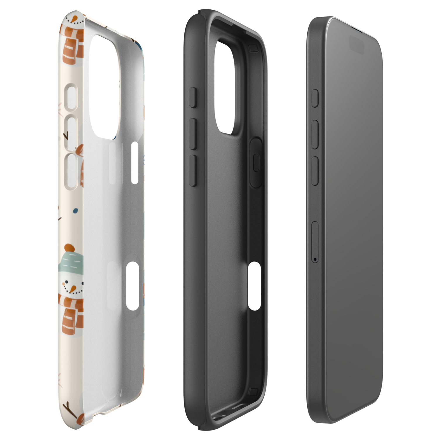 Snow Day Charm Tough Case for iPhone