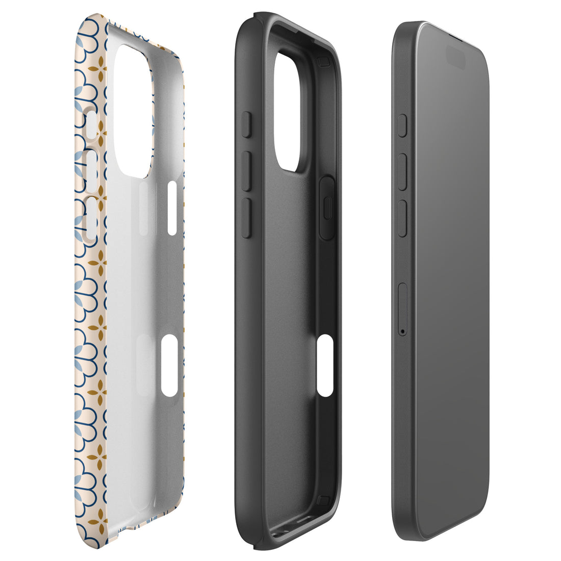 Mediterranean Tile Tough Case for iPhone