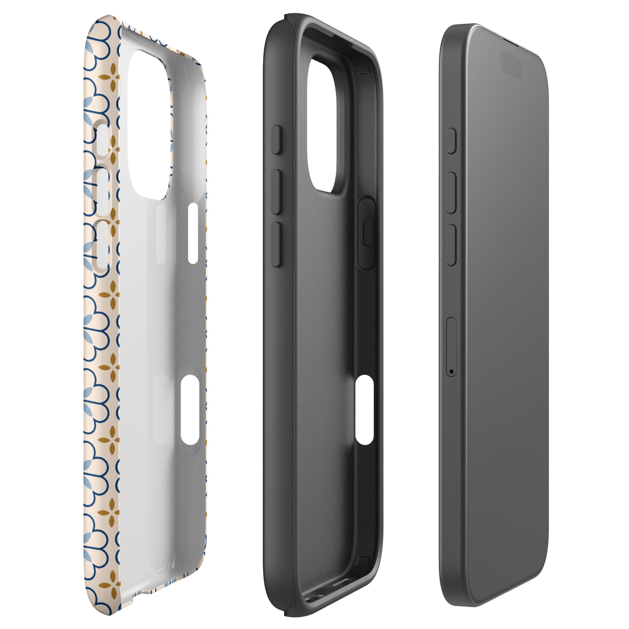 Mediterranean Tile Tough Case for iPhone