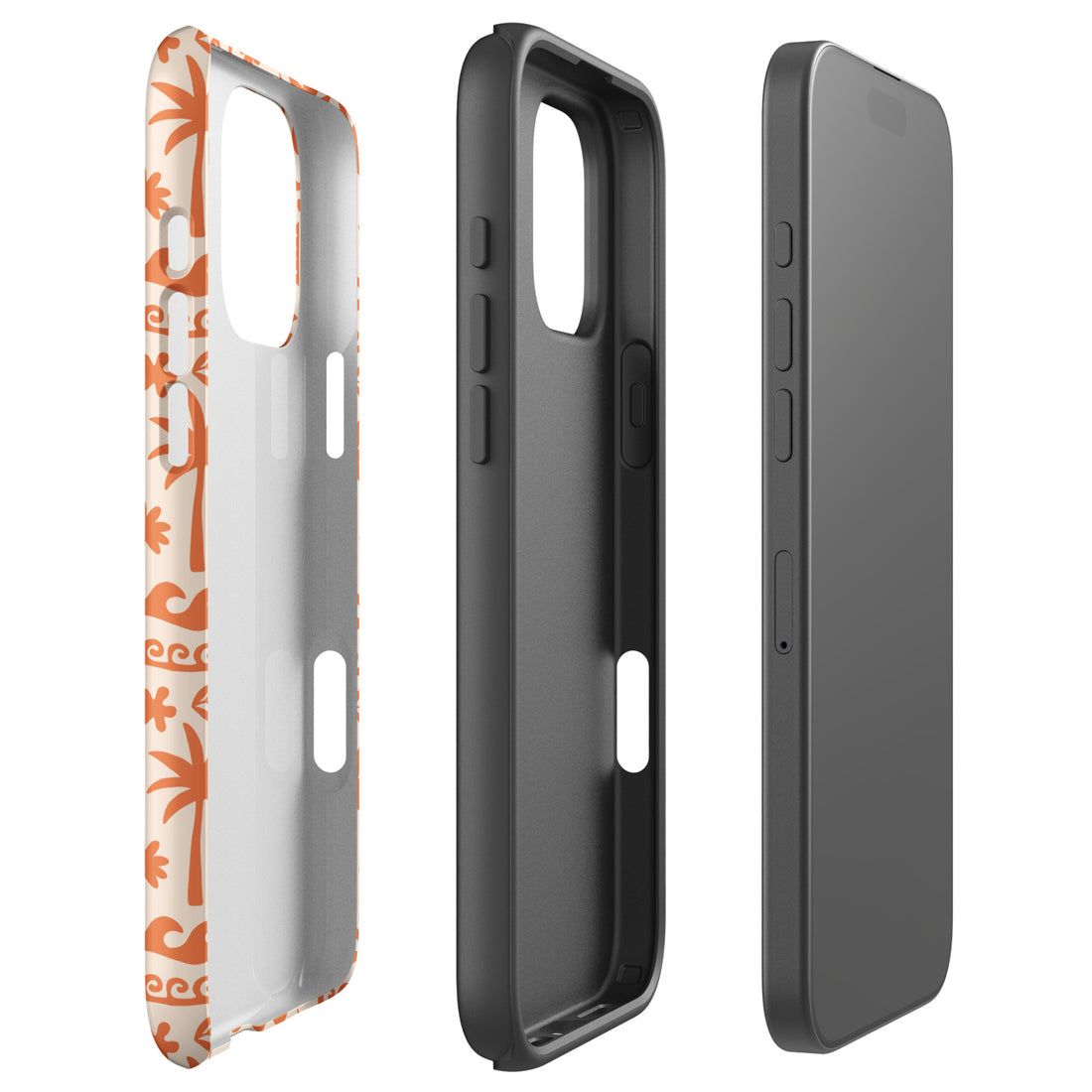 Terracotta Palms Tough Case for iPhone
