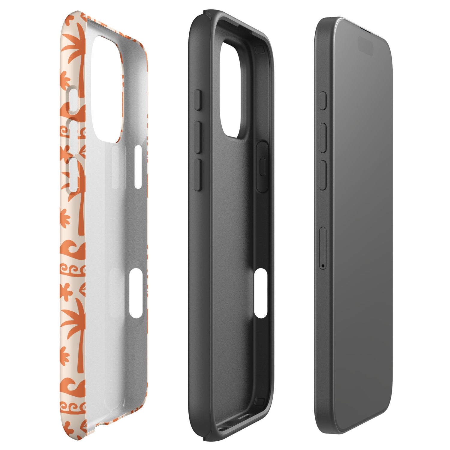 Terracotta Palms Tough Case for iPhone