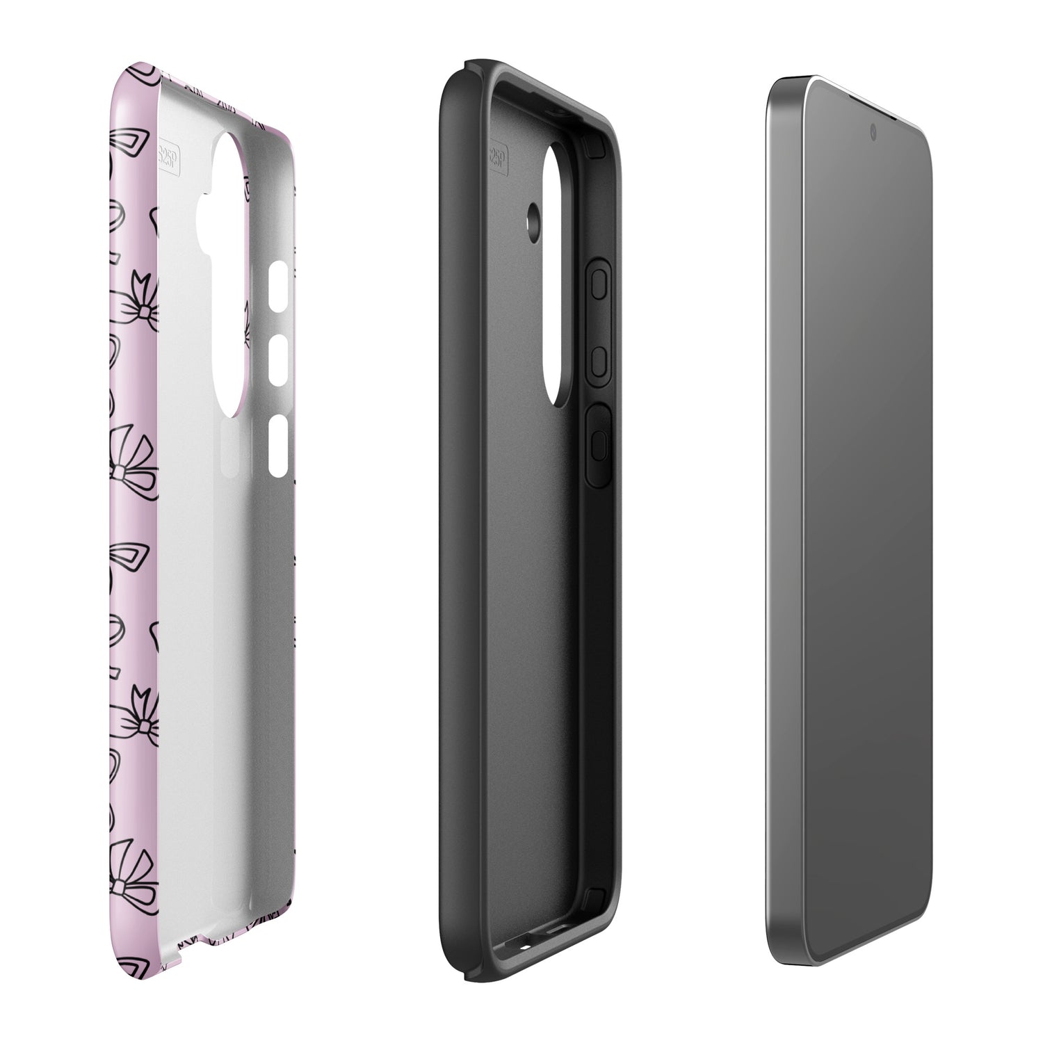 Dusty Pink Bows Tough Case for Samsung
