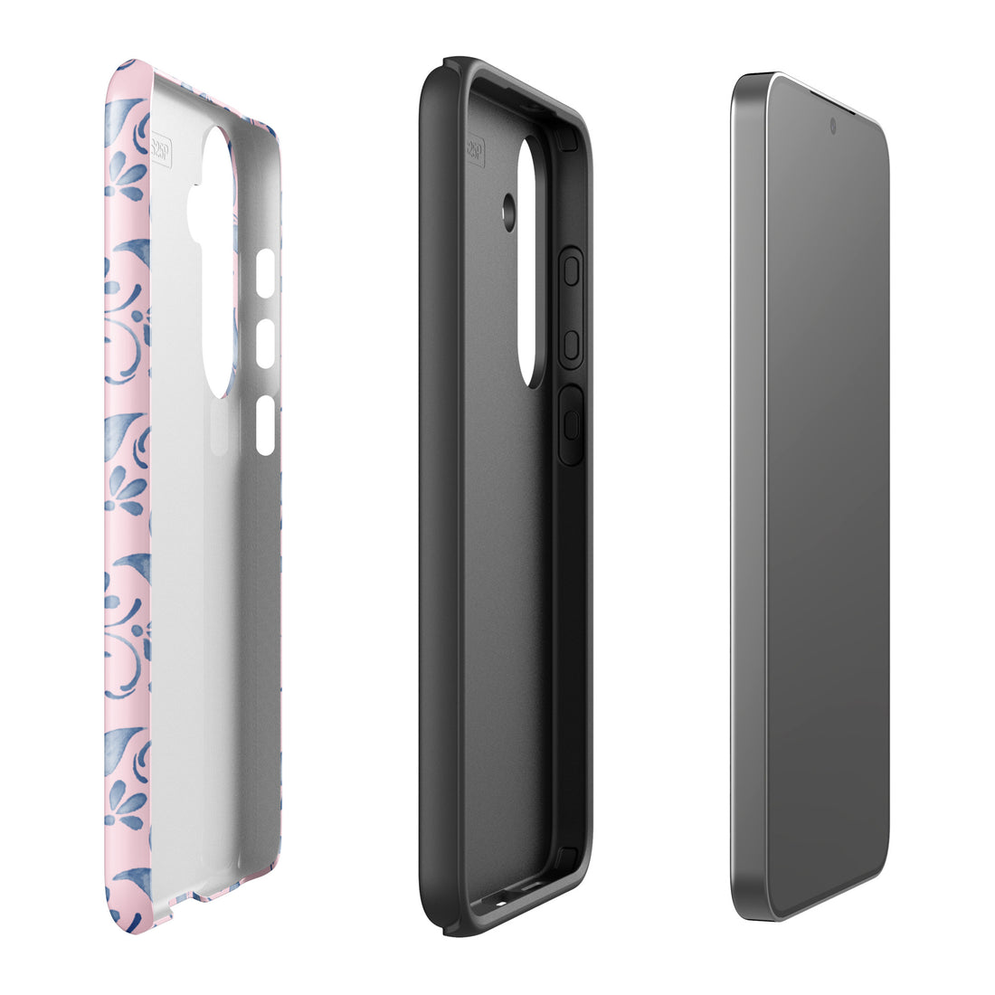 Pink Watercolor Tough Case for Samsung