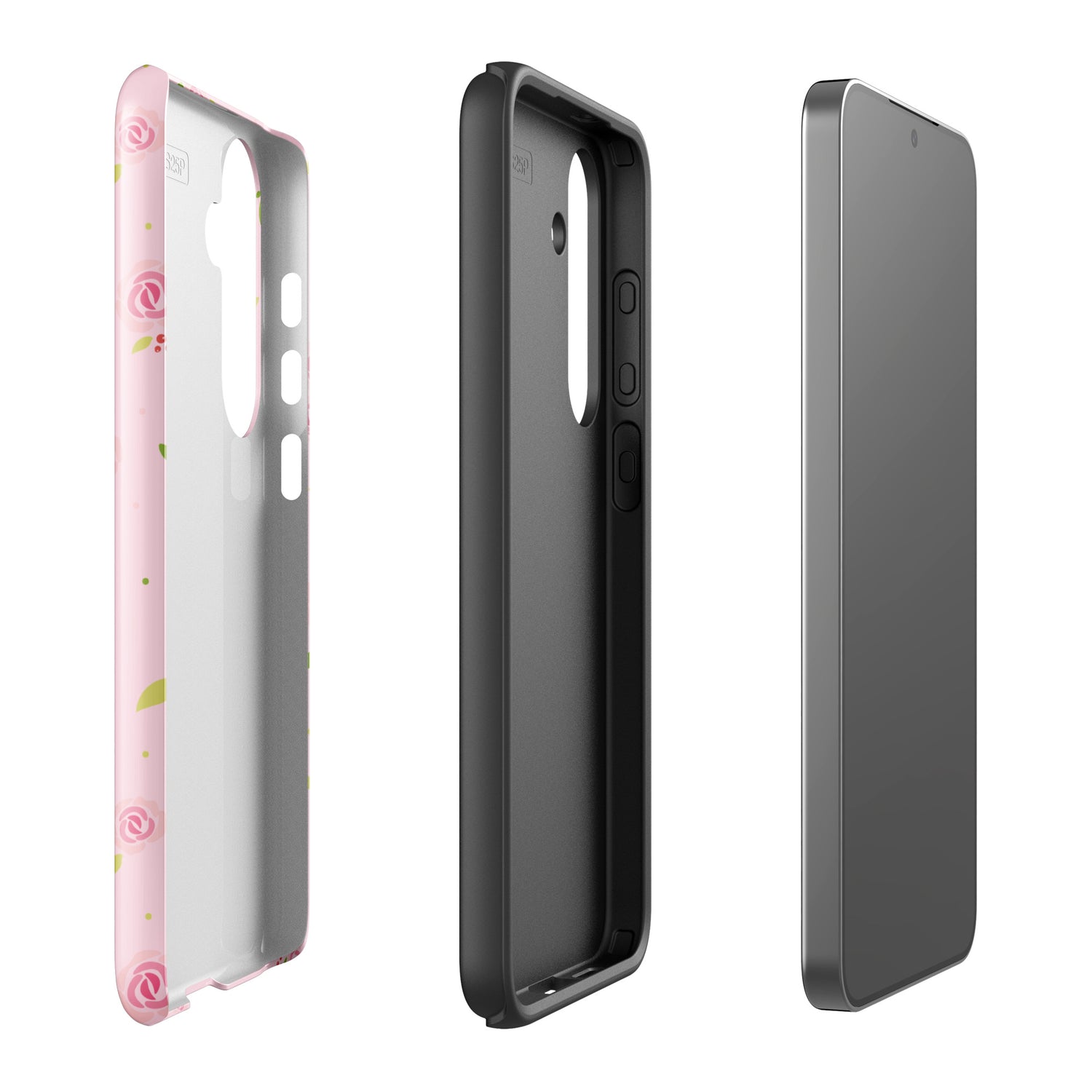Floral Rose Tough Case for Samsung