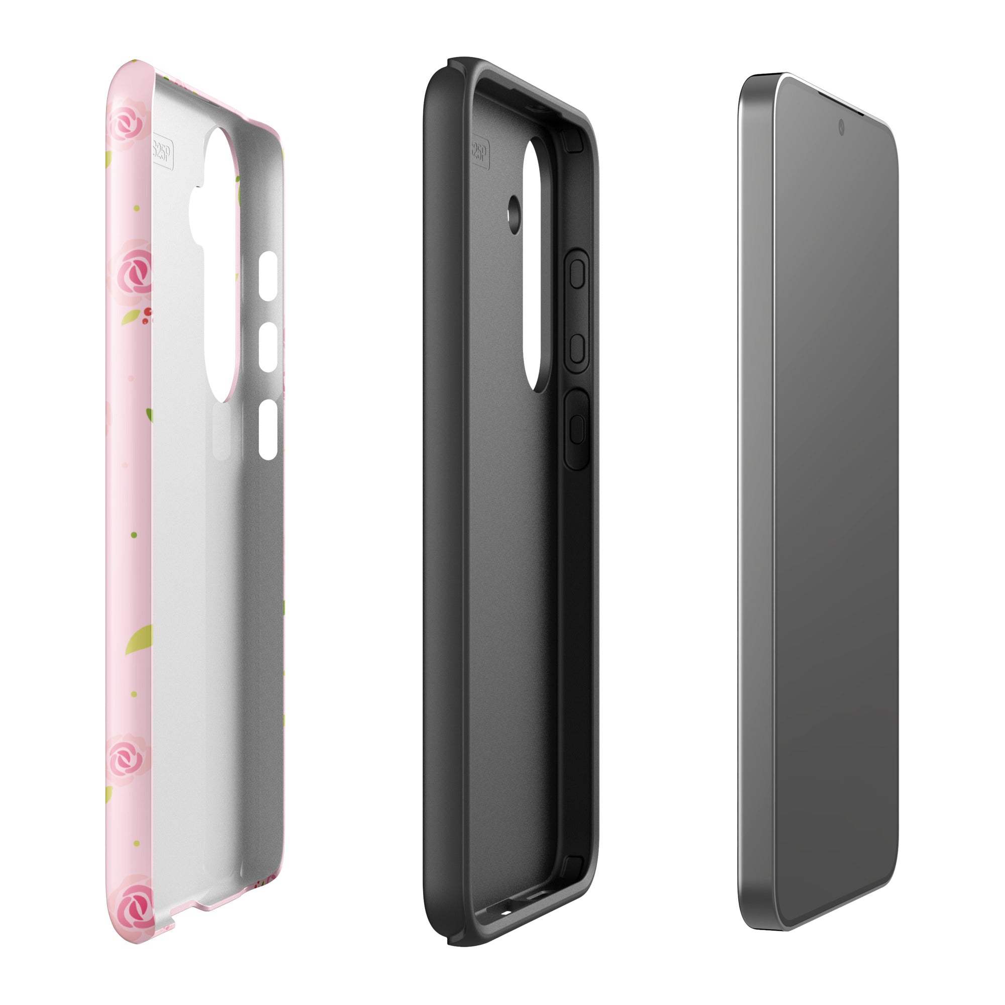 Floral Rose Tough Case for Samsung