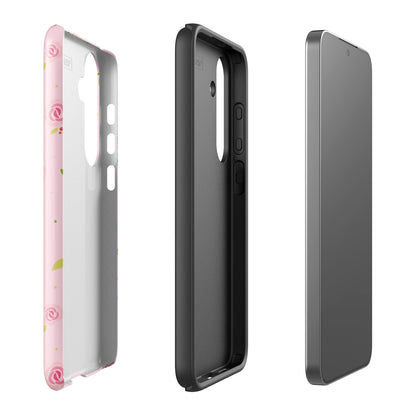 Floral Rose Tough Case for Samsung