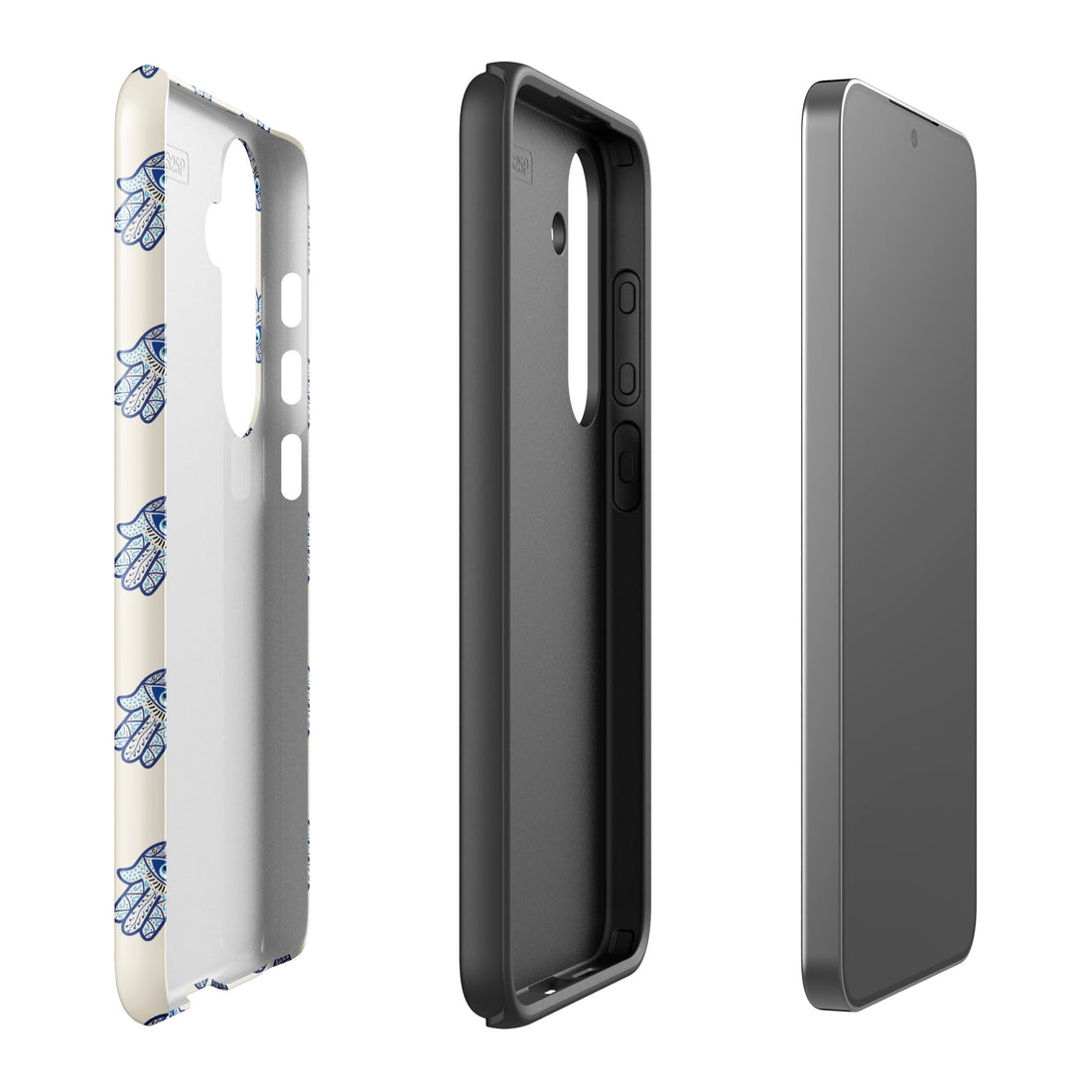Azure Hamsa Charm Tough Case for Samsung