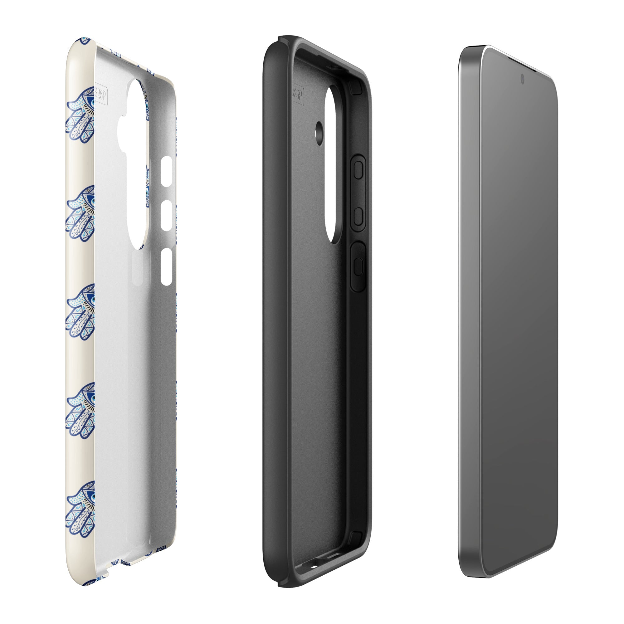Azure Hamsa Charm Tough Case for Samsung