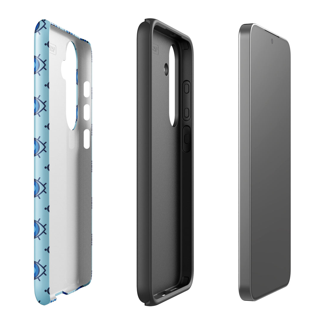 Blue Evil Eye Tough Case for Samsung