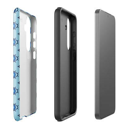 Blue Evil Eye Tough Case for Samsung