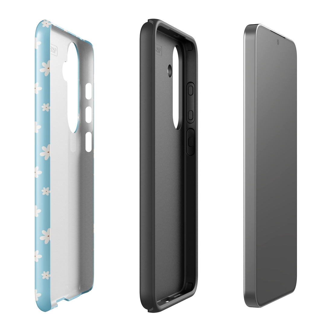 Soft Blue Daisy Tough Case for Samsung