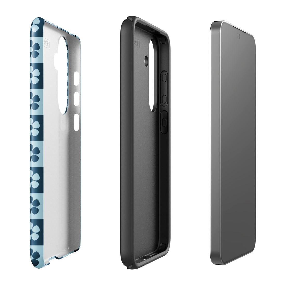 Mod Floral Checker Tough Case for Samsung