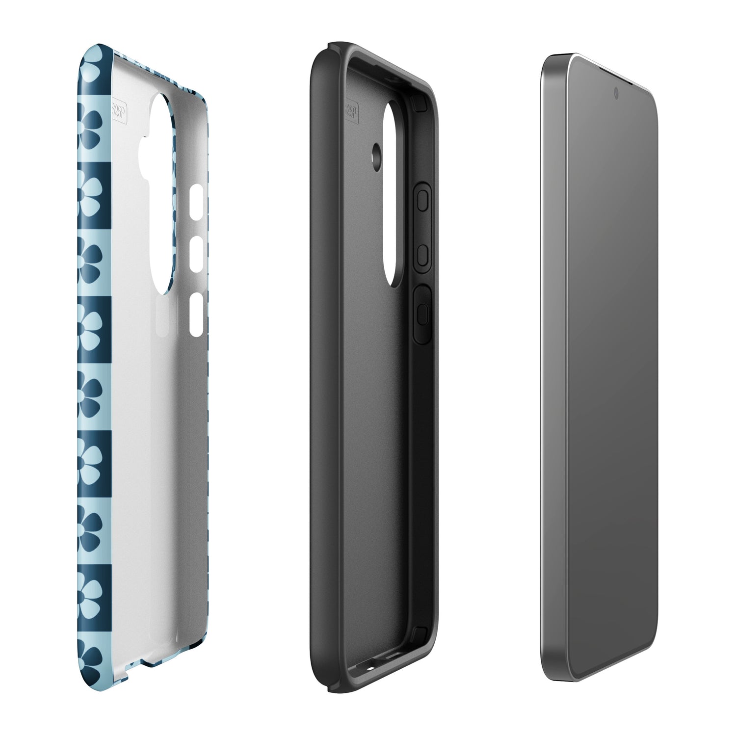 Mod Floral Checker Tough Case for Samsung