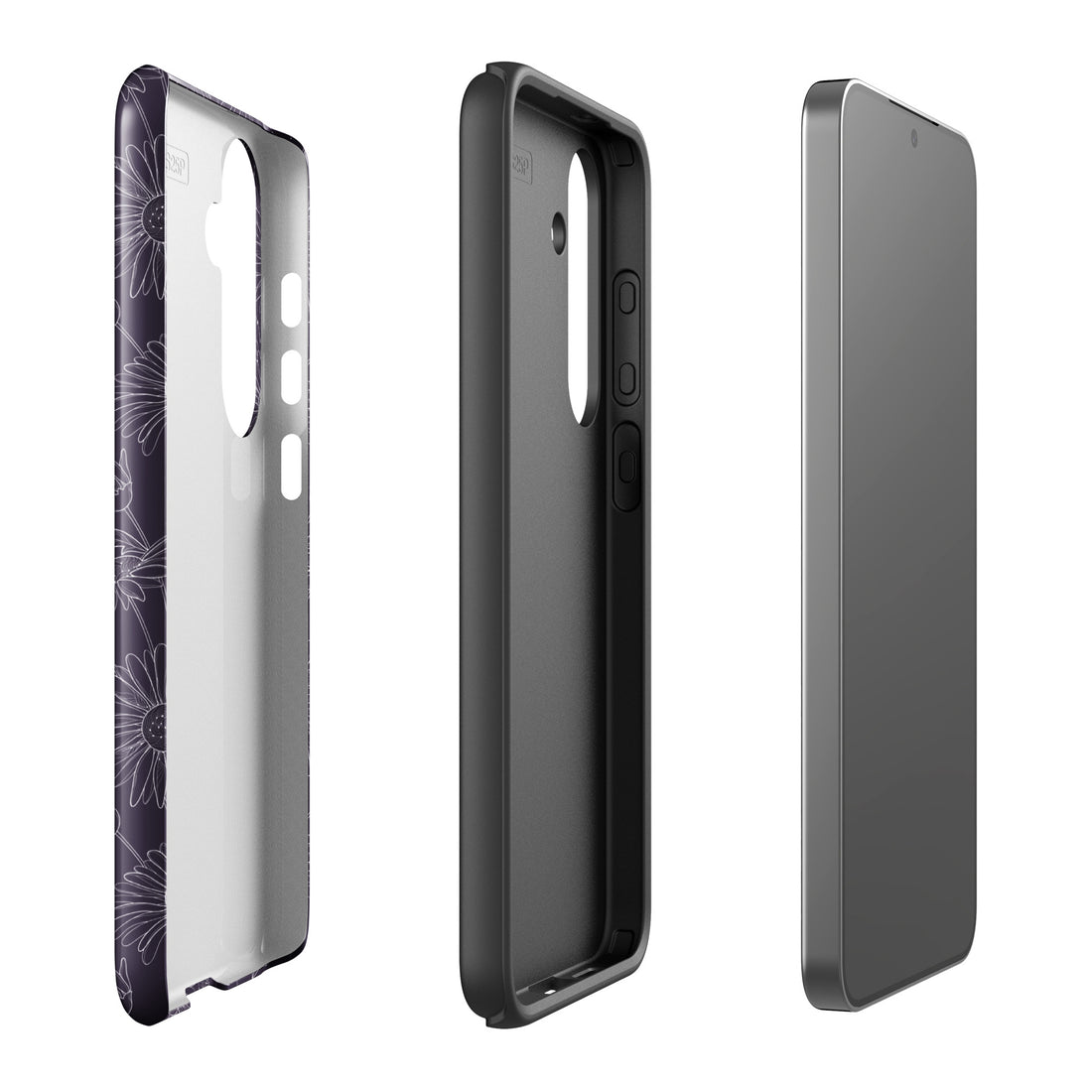 Purple Daisies Tough Case for Samsung