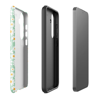 Mint Daisy Delight Tough case for Samsung