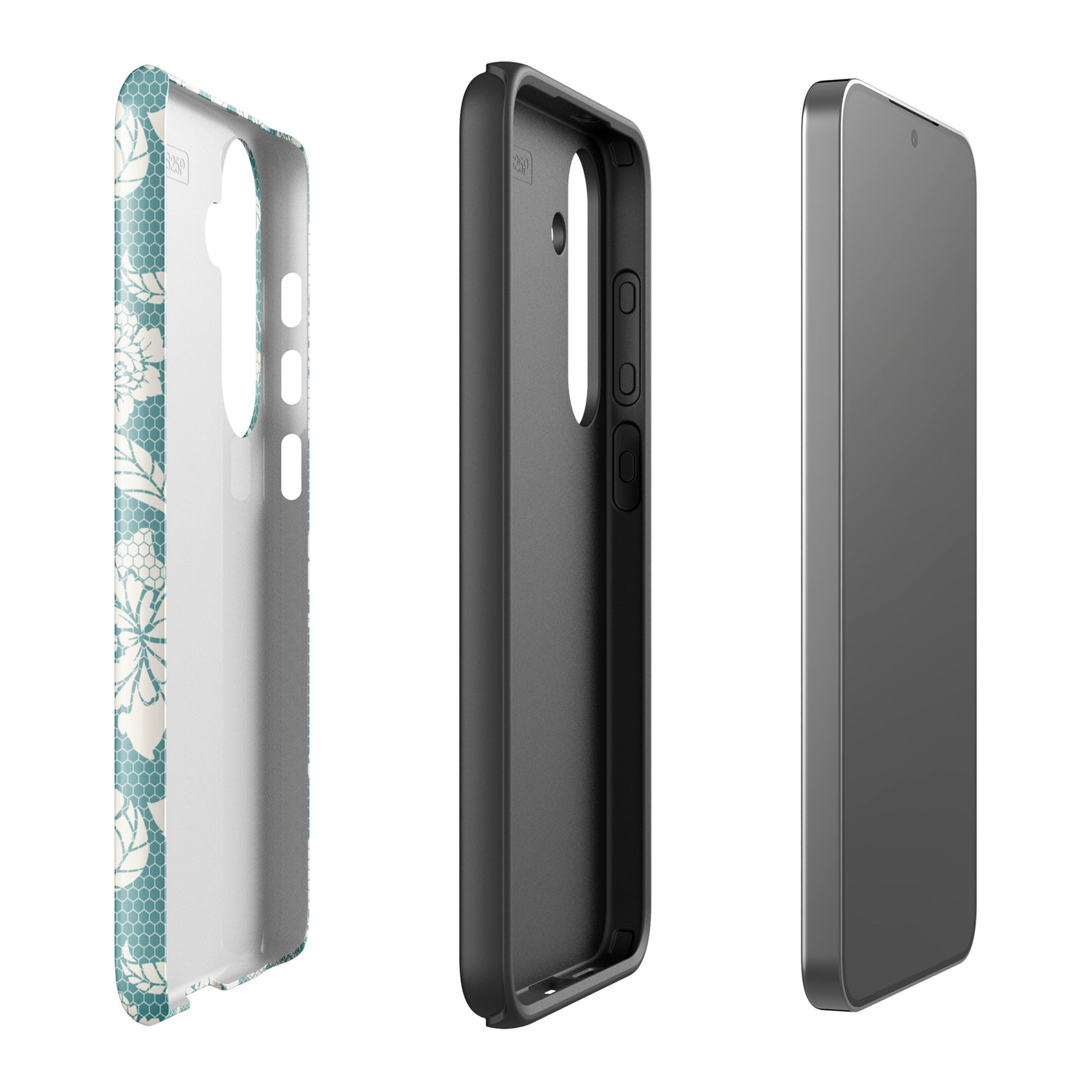 Lace Floral Cottagecore Tough Case for Samsung