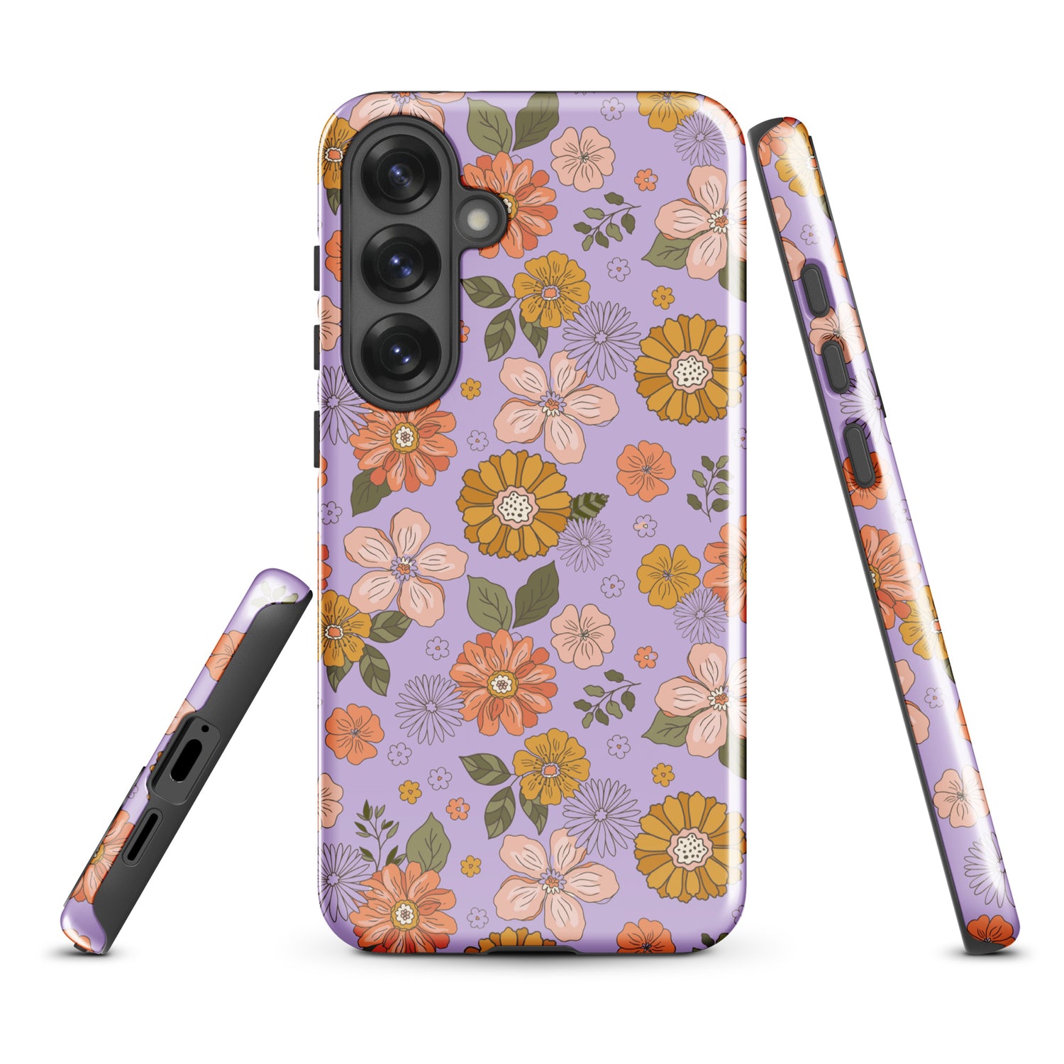 Groovy Floral Tough Case for Samsung