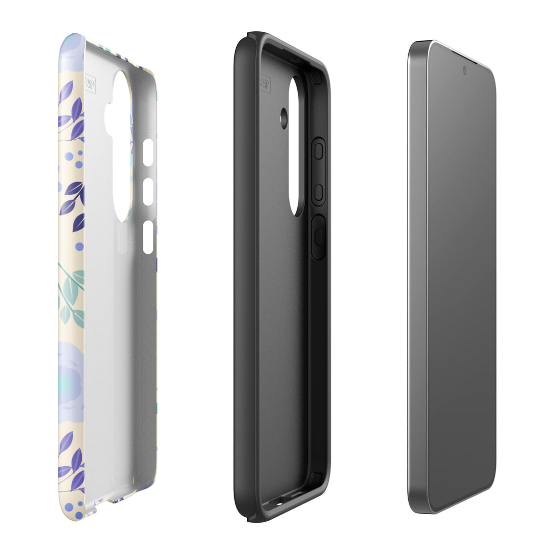 Heart Balloon Floral Tough Case for Samsung