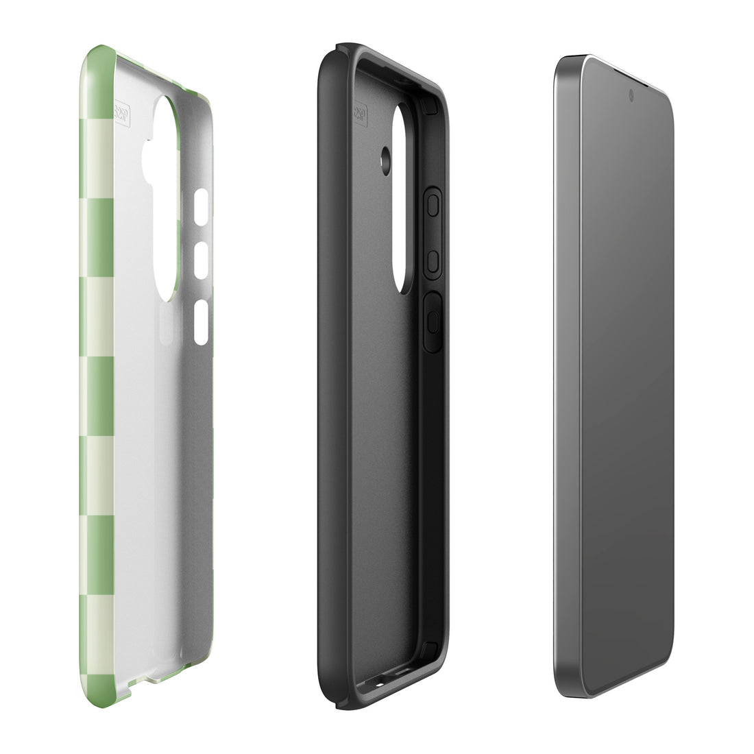 Sage Checkerboard Tough Case for Samsung