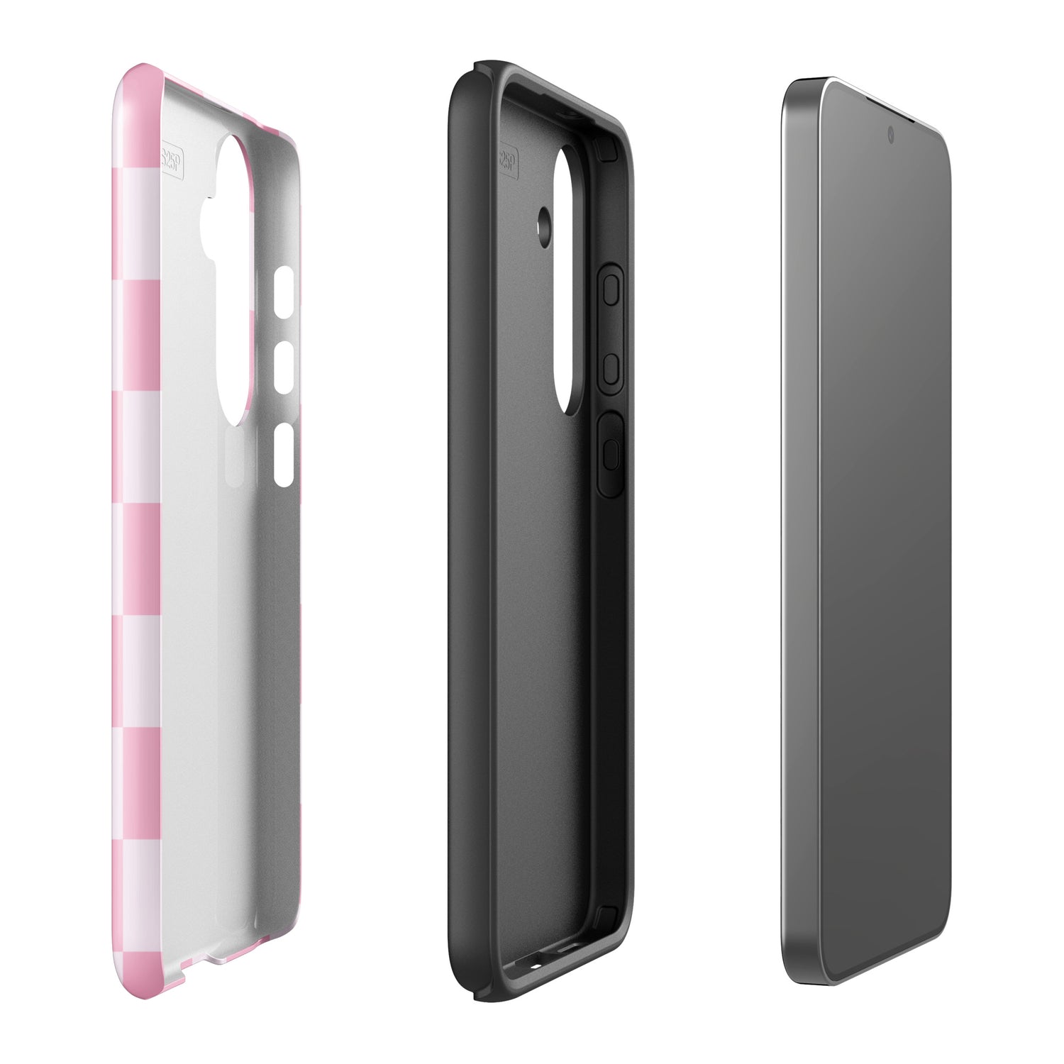 Pink Checkerboard Tough Case for Samsung