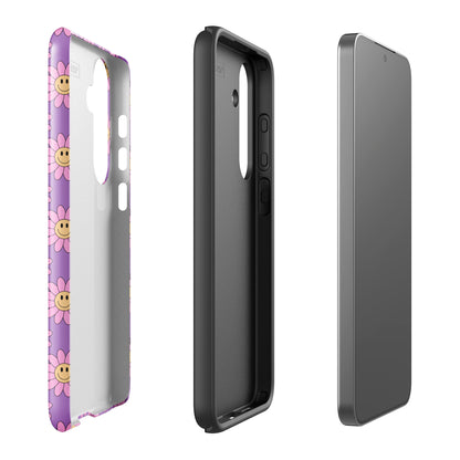 Smiley Flower Power Tough Case for Samsung
