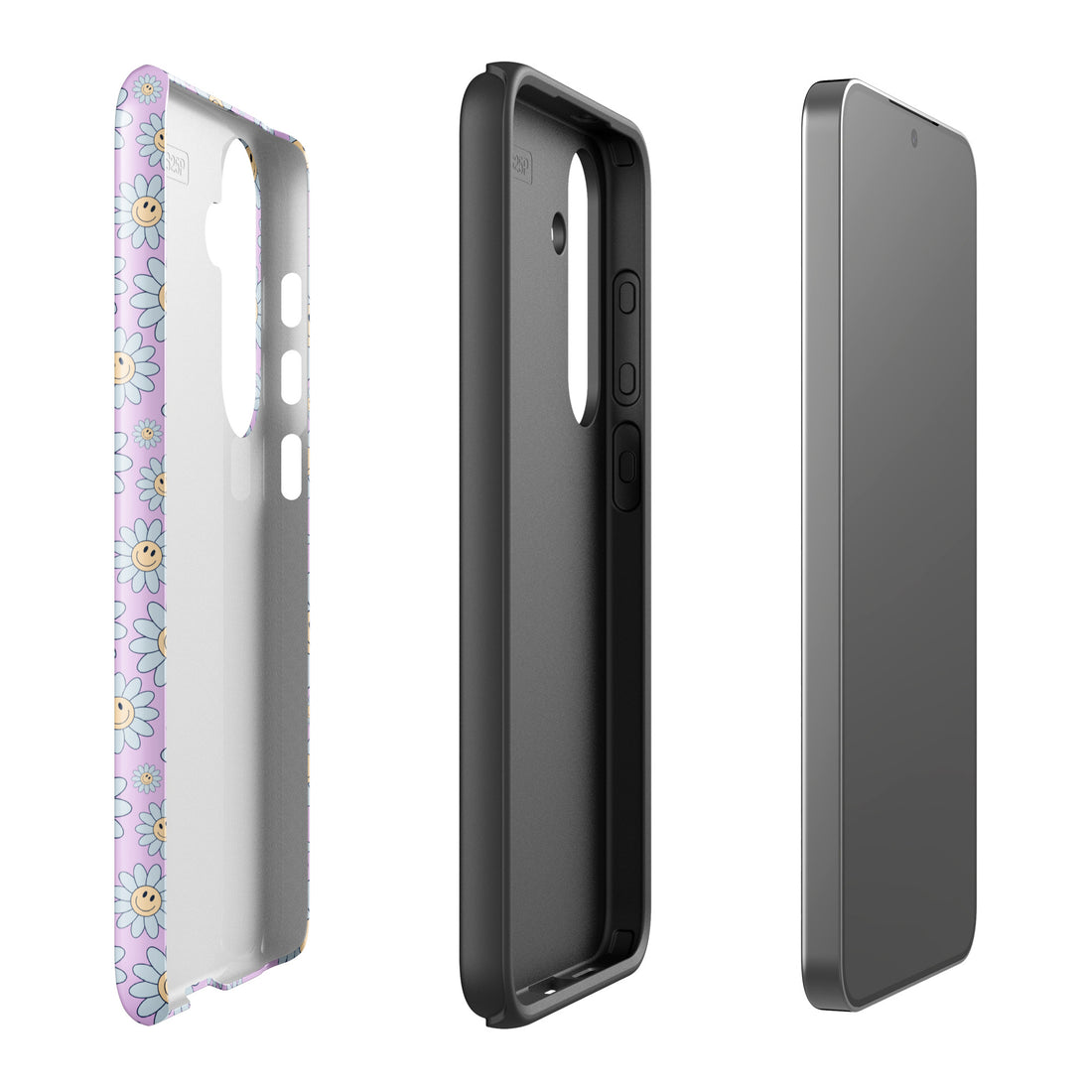Pastel Daisy Smiley Tough Case for Samsung
