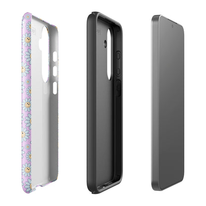 Pastel Daisy Smiley Tough Case for Samsung