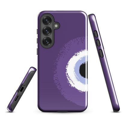 Royal Purple Evil Eye Tough Case for Samsung