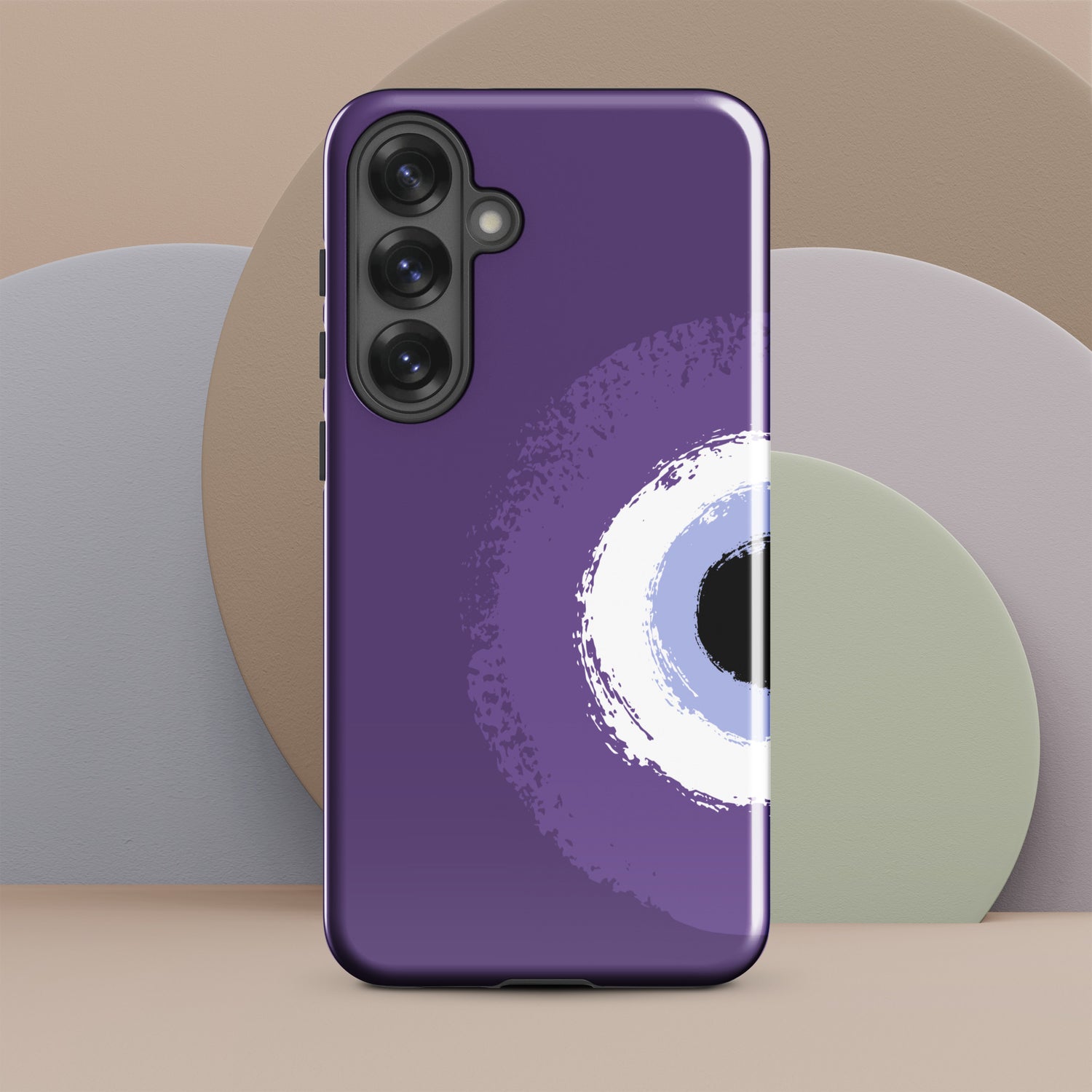 Royal Purple Evil Eye Tough Case for Samsung