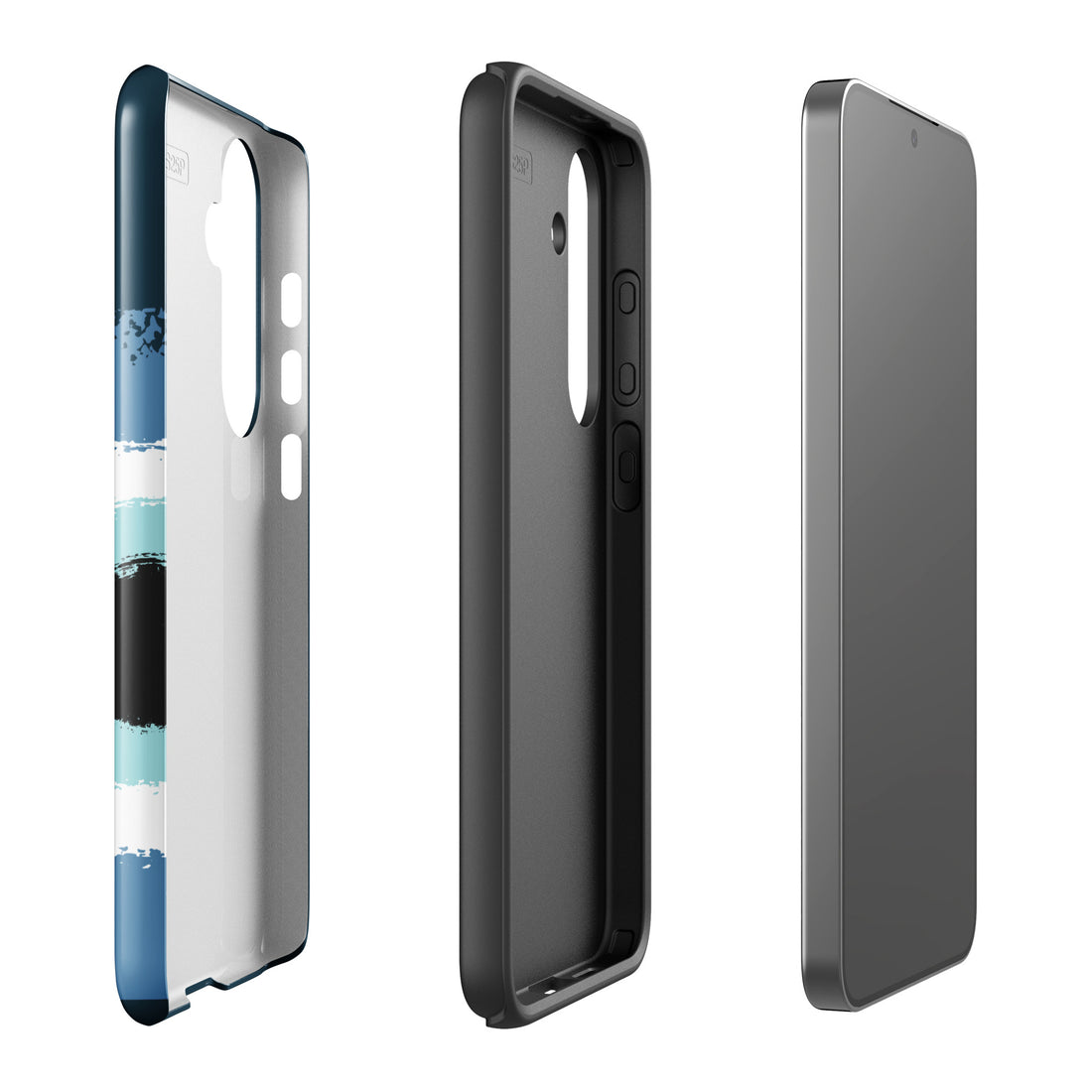 Royal Blue Evil Eye Tough Case for Samsung